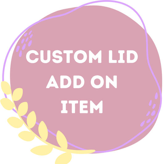 Custom Lid - add on item