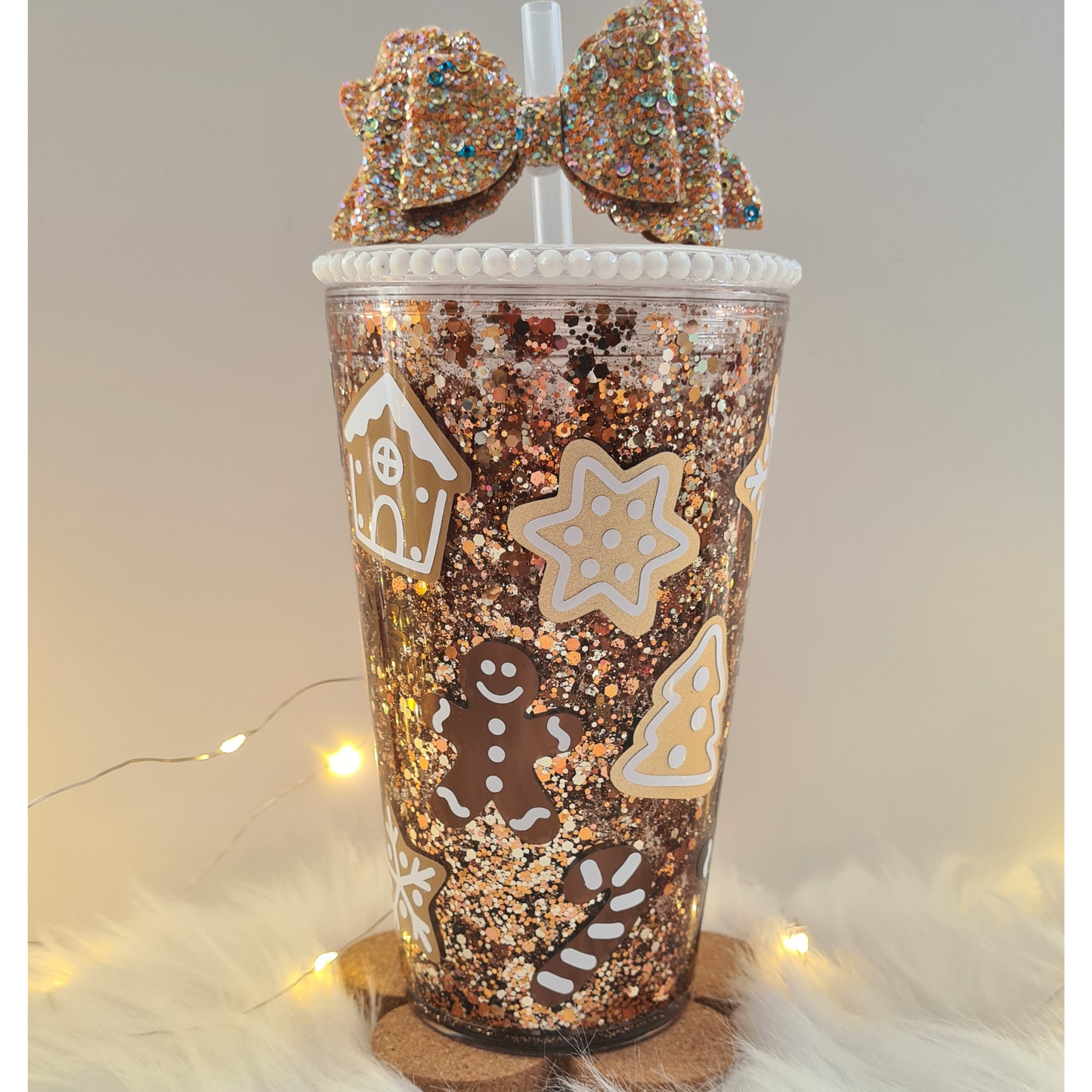 Christmas Cookies/Gingerbread 16oz Snowglobe